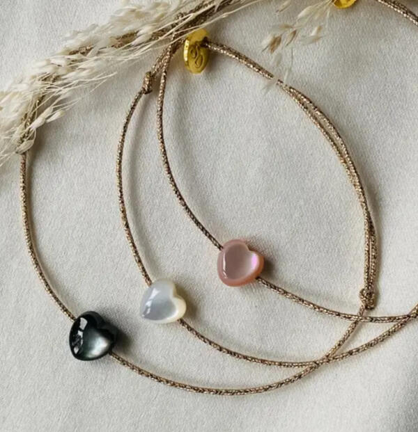 Elegant gold jewelry and accessories in a Korčula concept store