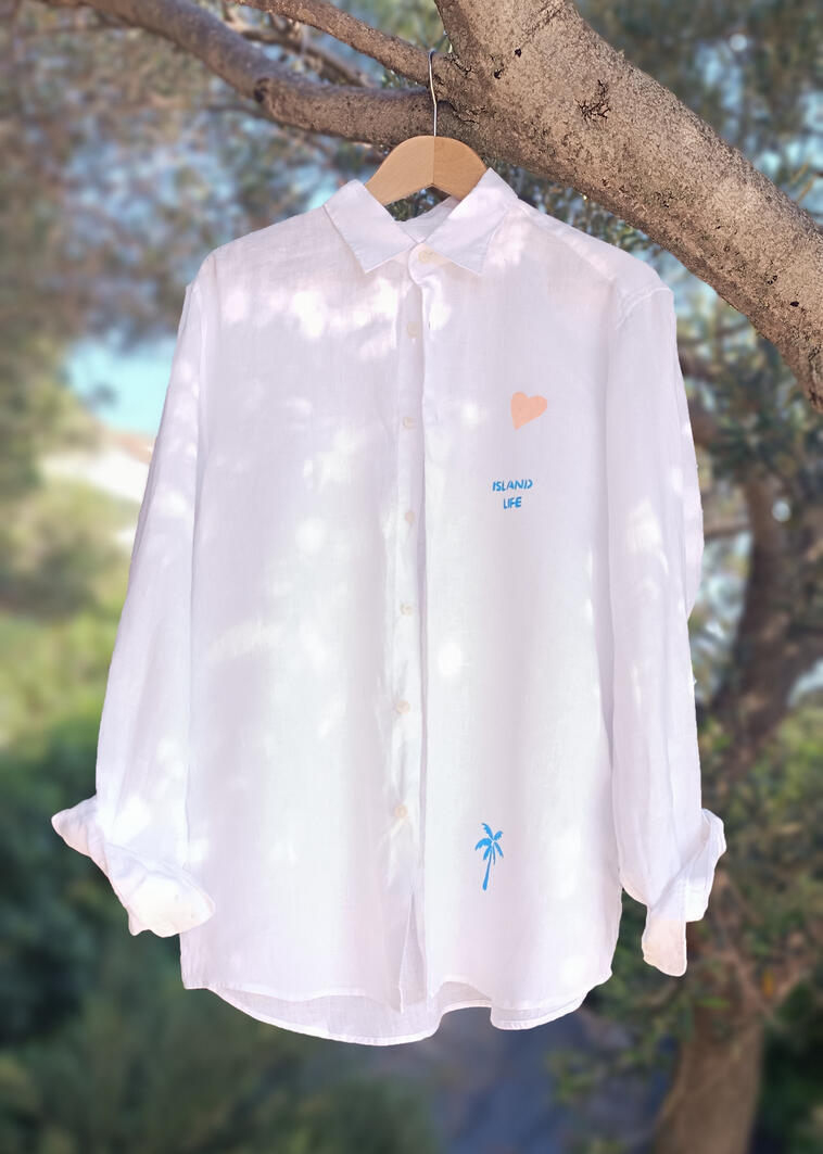 Linen shirt Pomalo store korcula